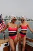 Emmy Bottom Americana Colorblock sold by Beach Riot