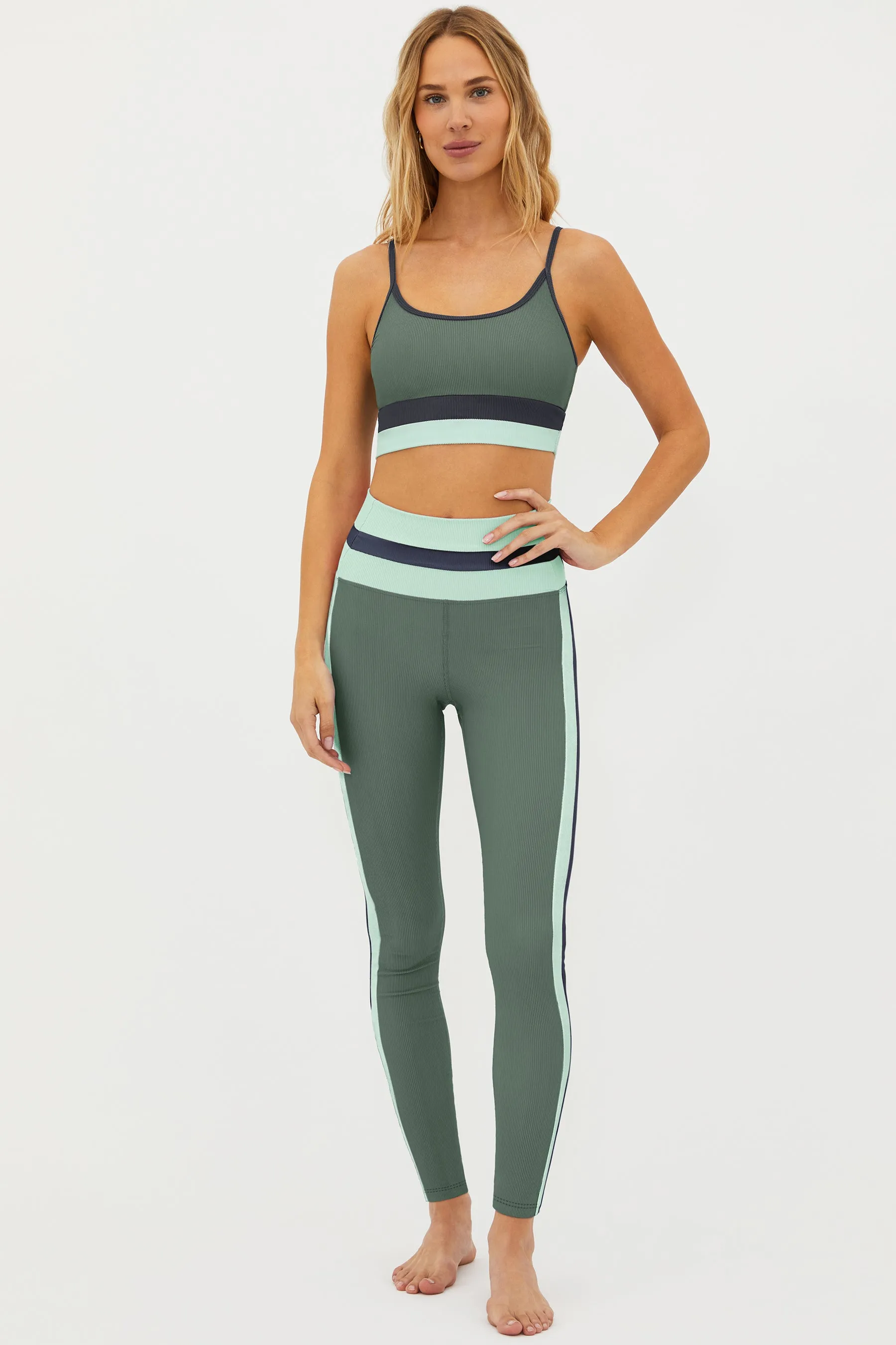 Mariella Legging Palm Paradise Colorblock sold by Beach Riot product image thumbnail 5
