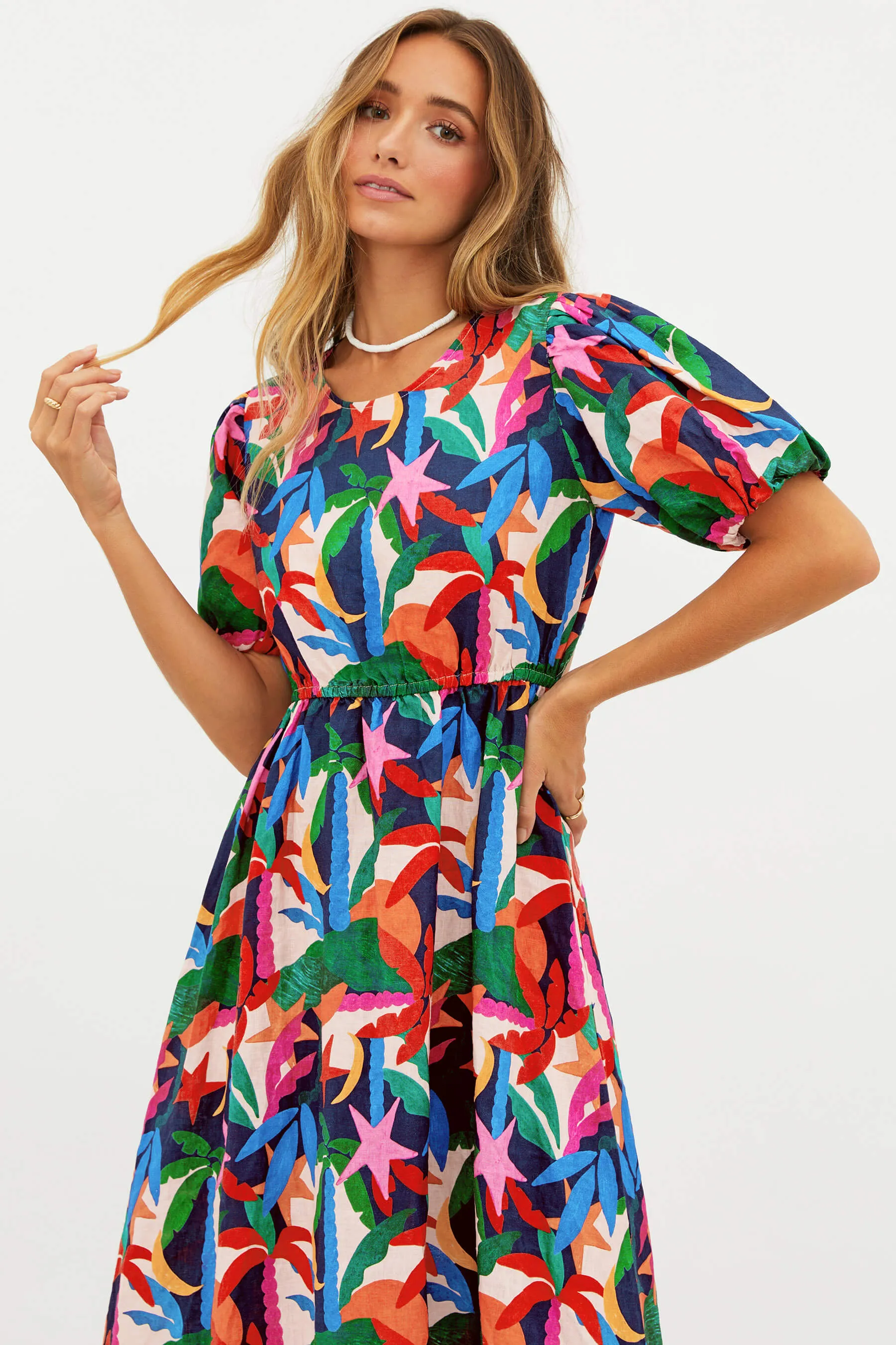 Weston Dress Royal Palm sold by Beach Riot product image thumbnail 3