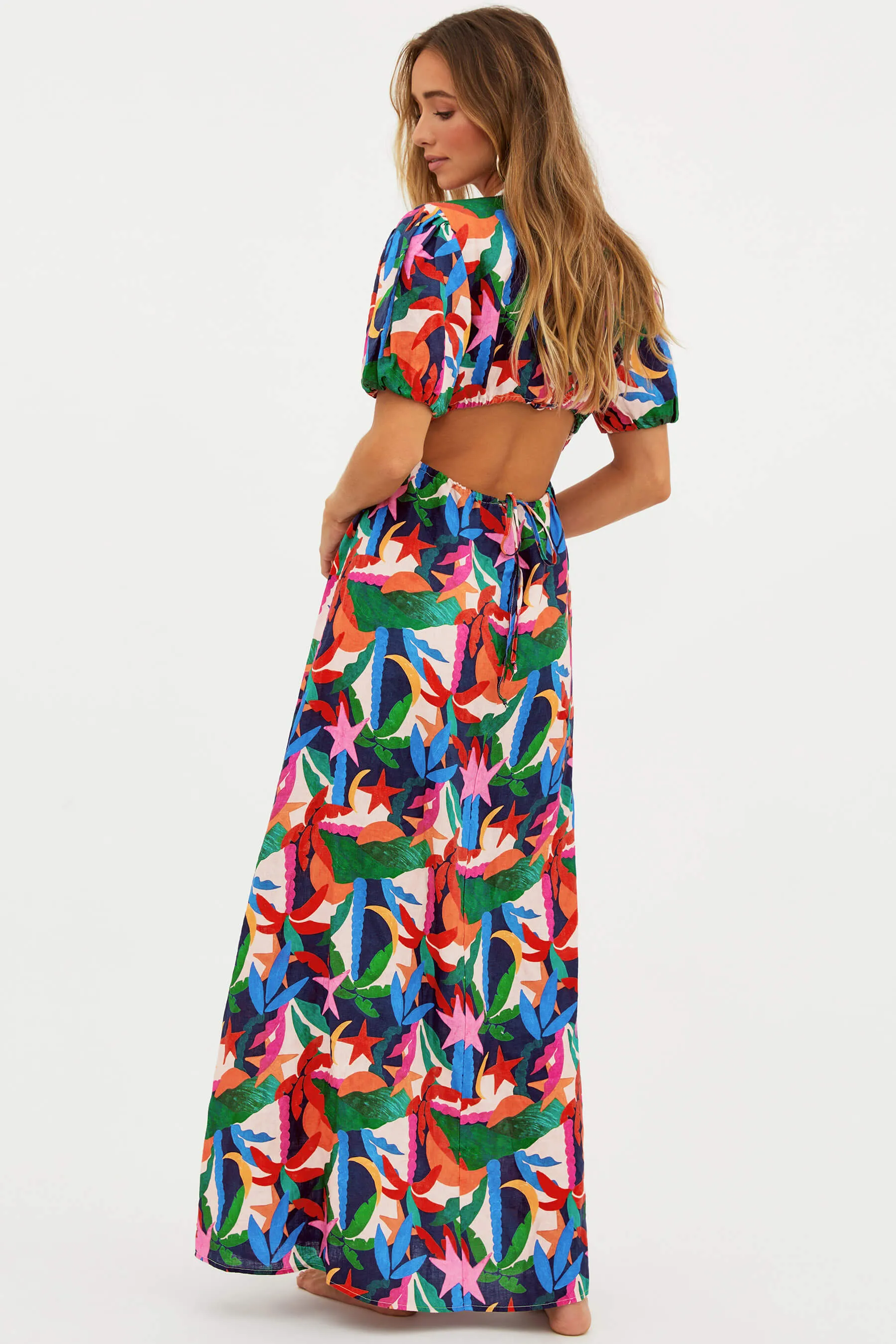 Weston Dress Royal Palm sold by Beach Riot product image thumbnail 2