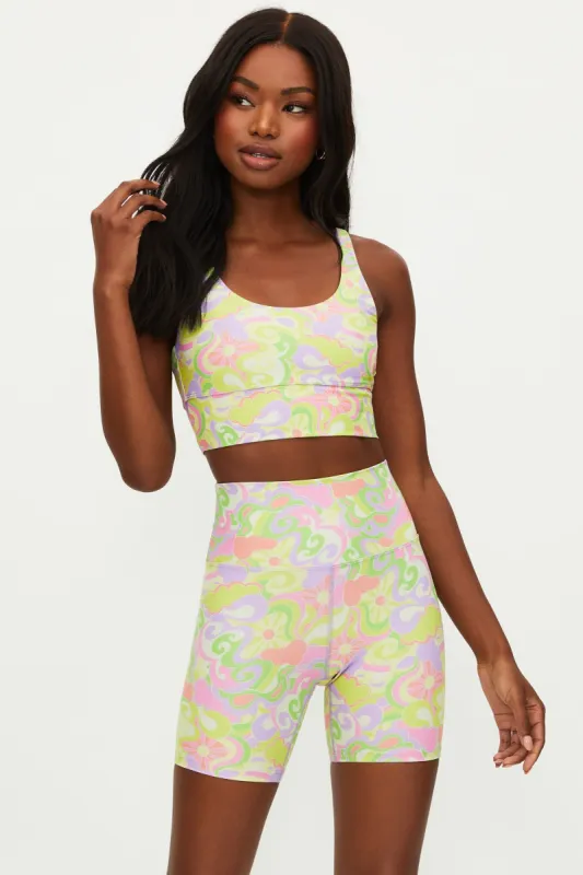 Leah Top Psychedelic Sunshine sold by Beach Riot