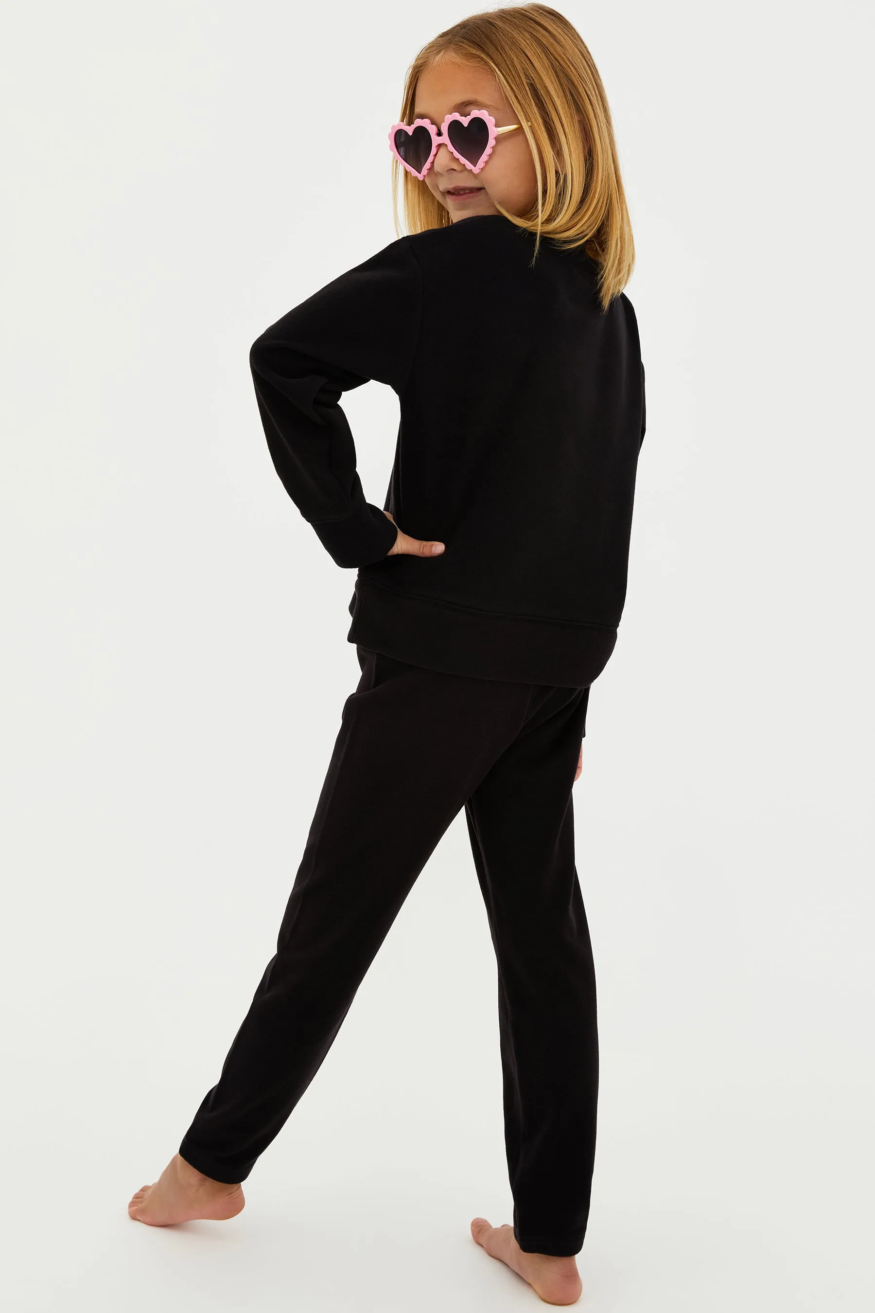 Little Georgie Pant Black sold by Beach Riot product image thumbnail 3