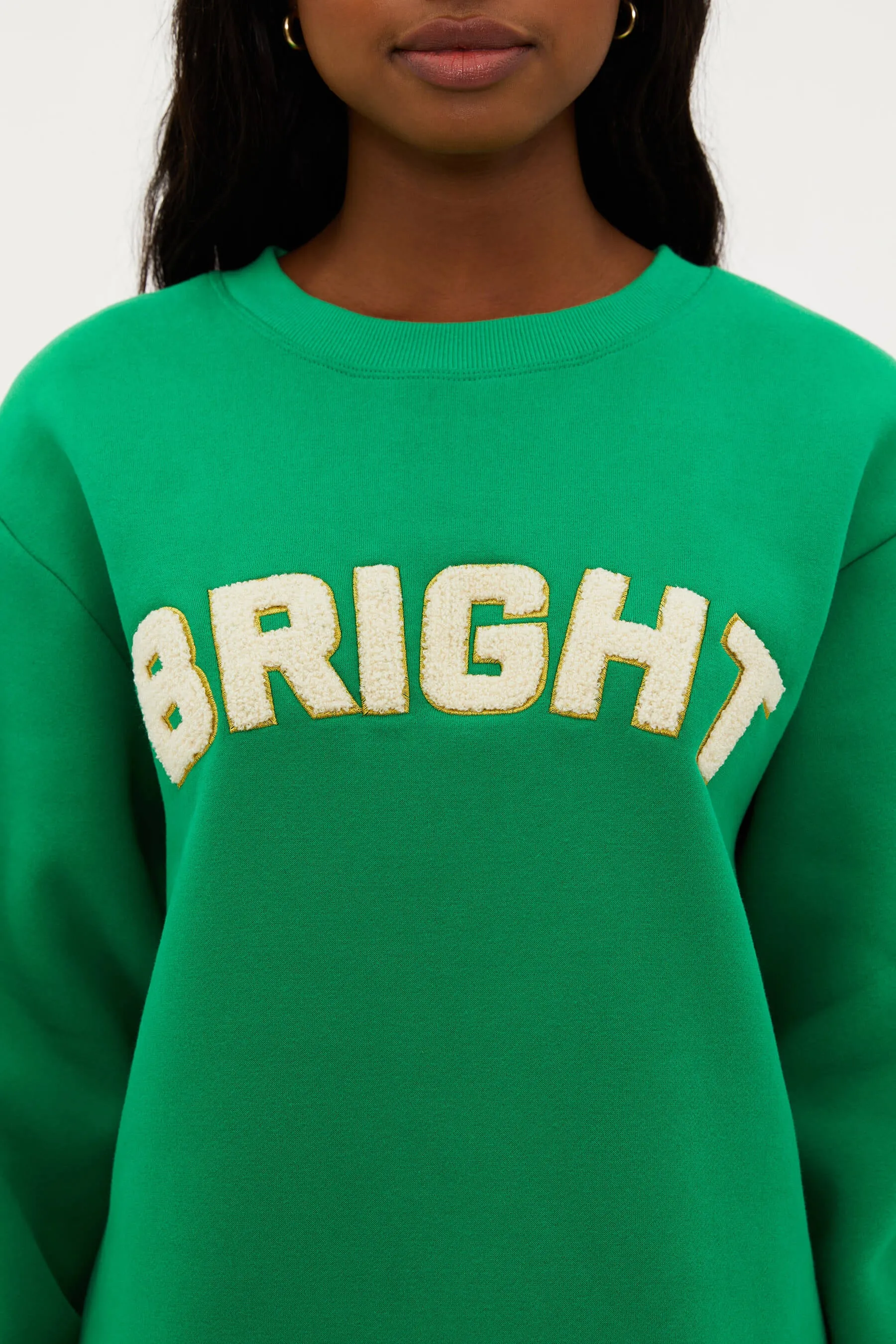Dawn Sweatshirt Bright Jelly Bean sold by Beach Riot product image thumbnail 3