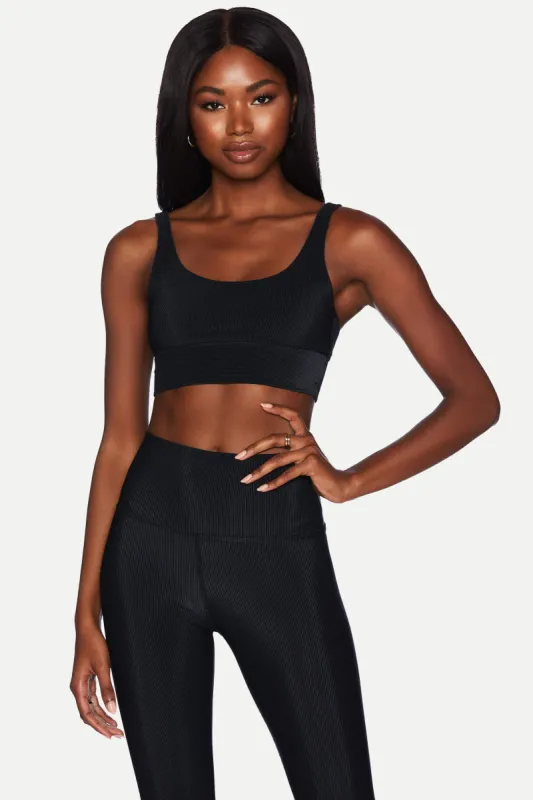 Leah Top Black sold by Beach Riot
