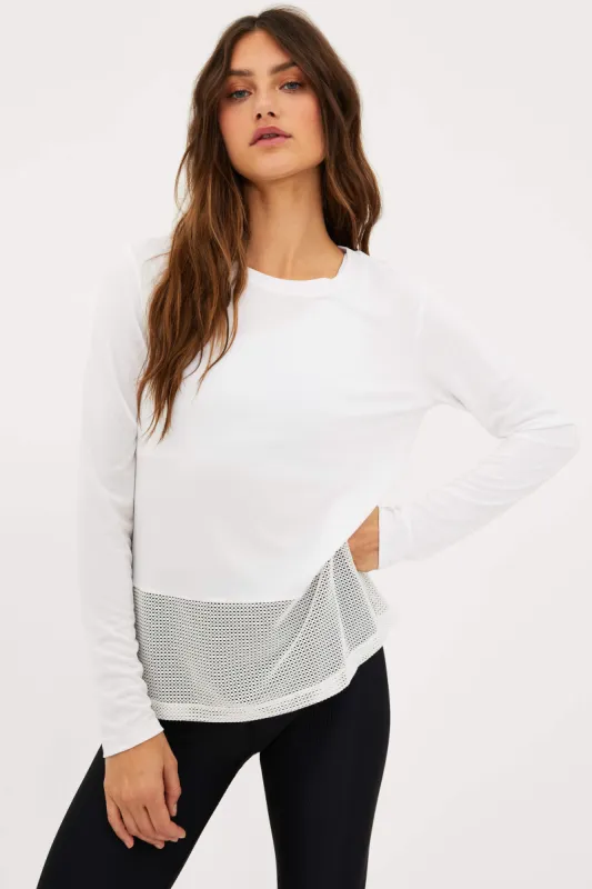 Kennedy Top White sold by Beach Riot