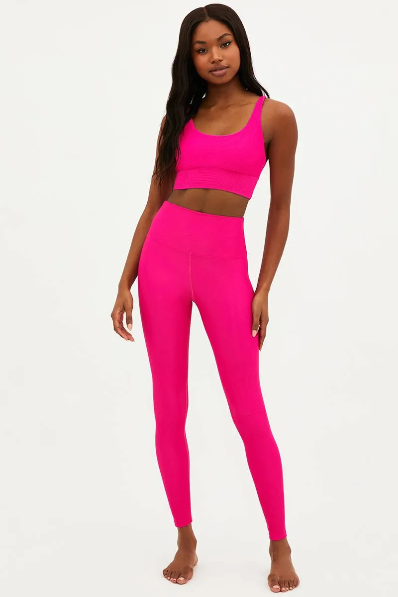 Ayla Legging Bright Fuchsia sold by Beach Riot