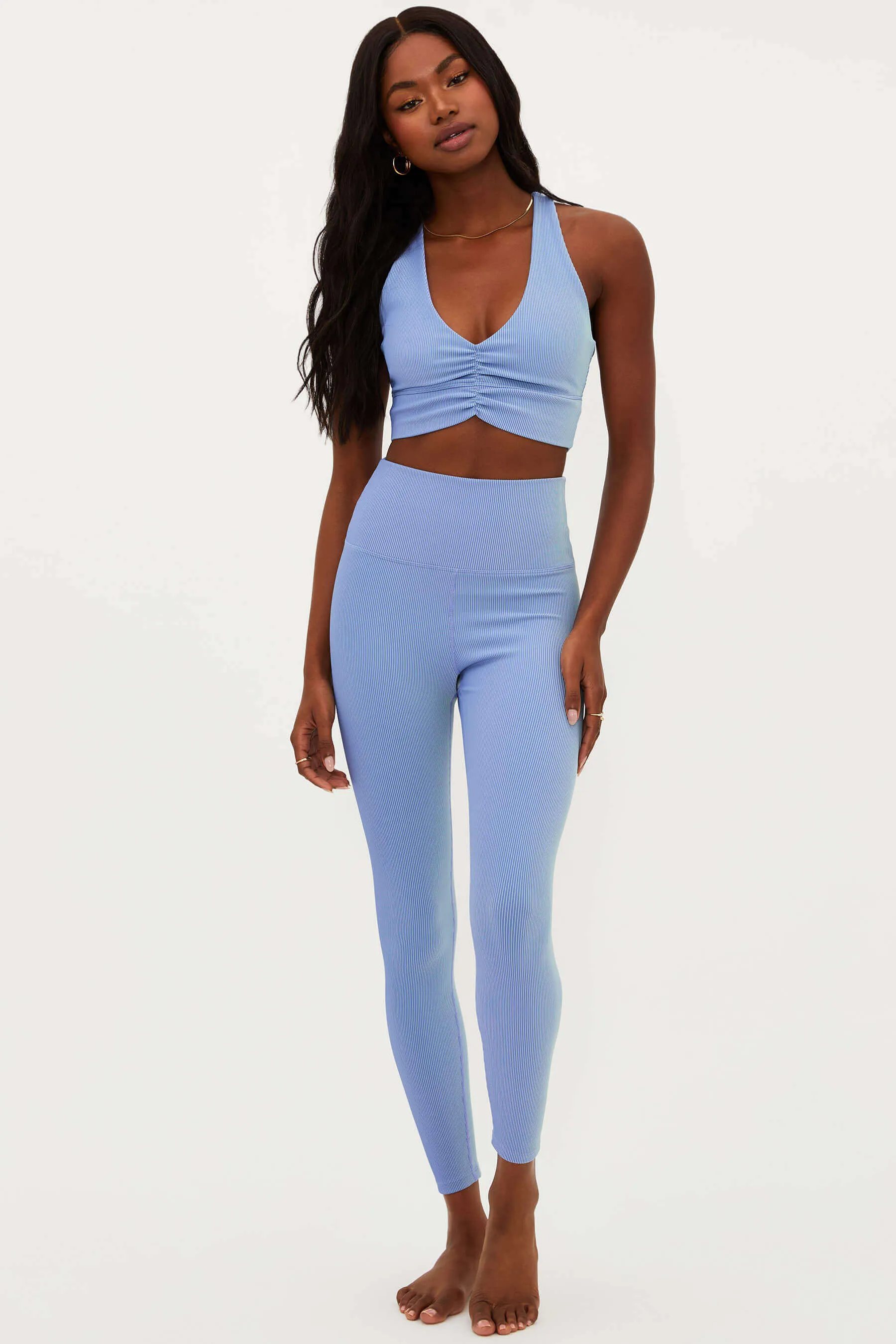 Tayler Legging Seashore Two Tone Rib sold by Beach Riot product image thumbnail 3