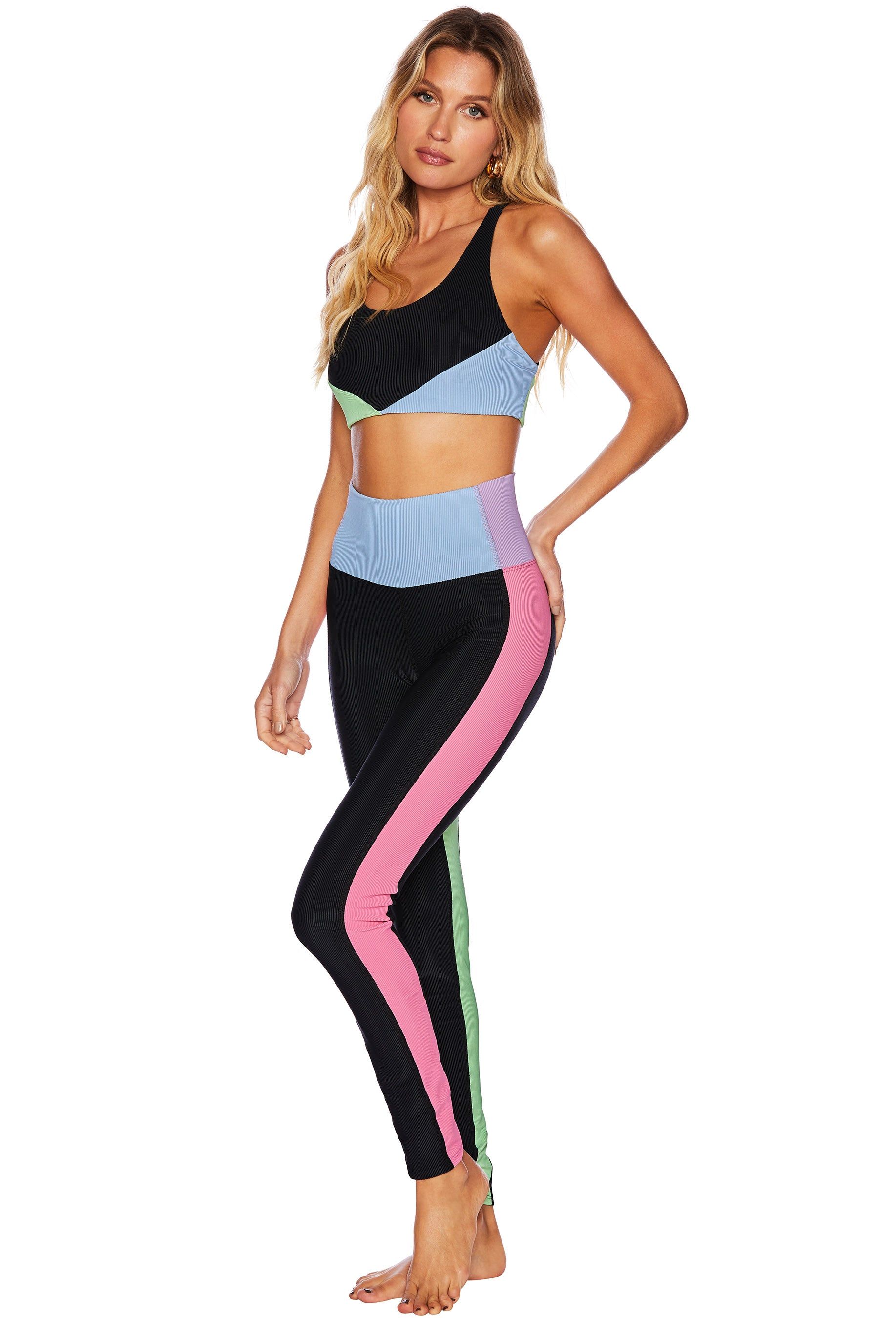 Colorblock Legging Pretty Pastels sold by Beach Riot product image thumbnail 5