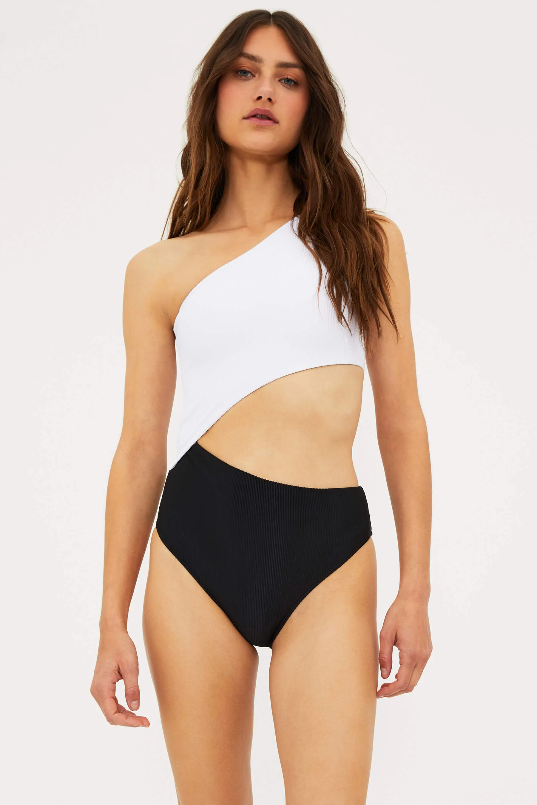 Celine One Piece Black White Colorblock sold by Beach Riot product image thumbnail 3