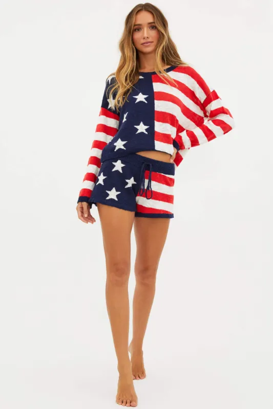 Balboa Short Star Spangled made by Beach Riot