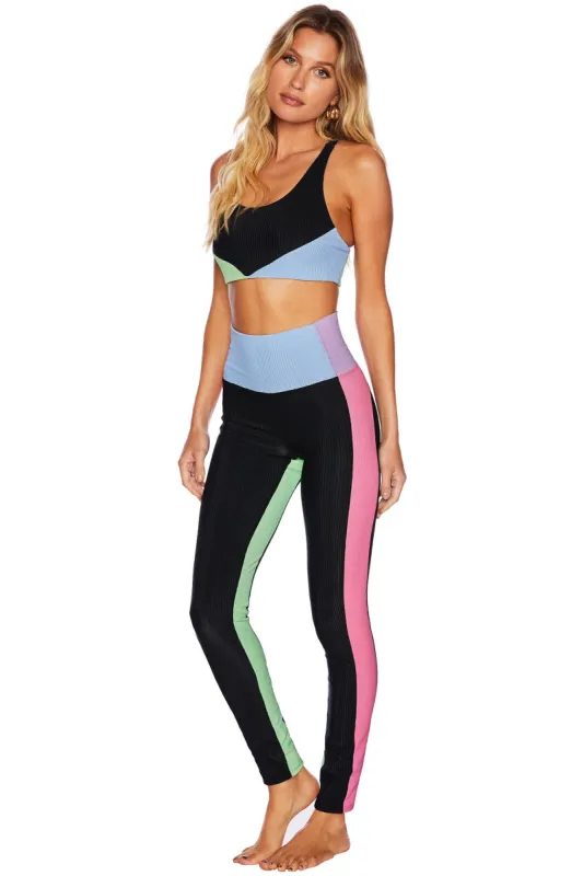 Colorblock Legging Pretty Pastels sold by Beach Riot