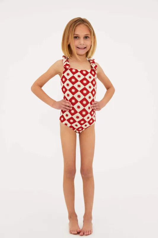 Little Marie One Piece Desert Sun made by Beach Riot