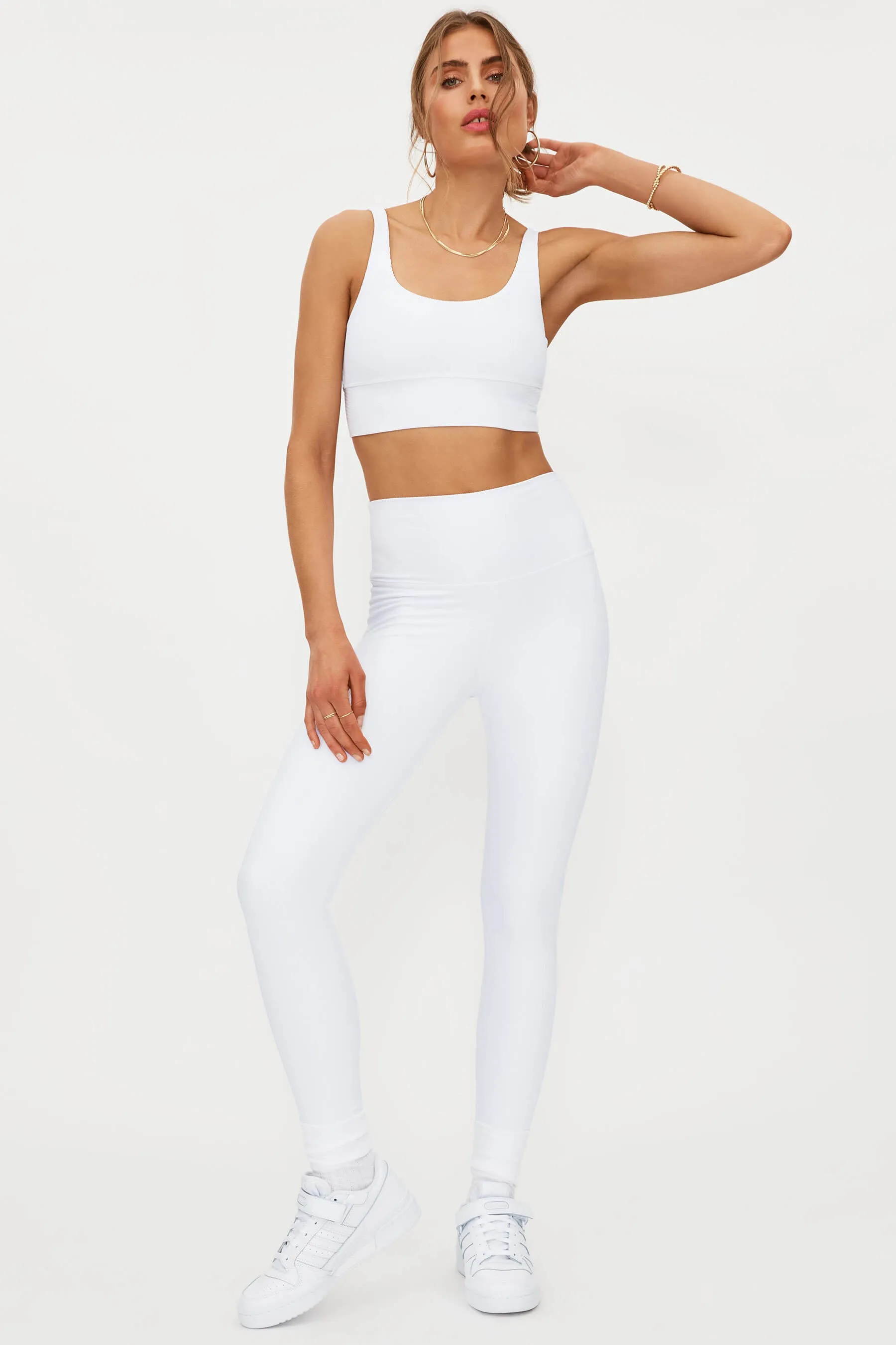 Ayla Legging White sold by Beach Riot