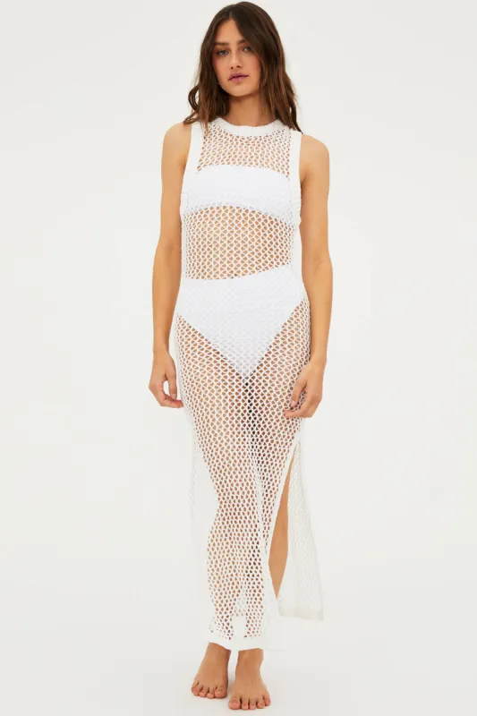 Holly Dress White sold by Beach Riot