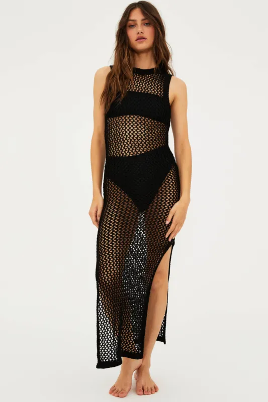 Holly Dress Black sold by Beach Riot