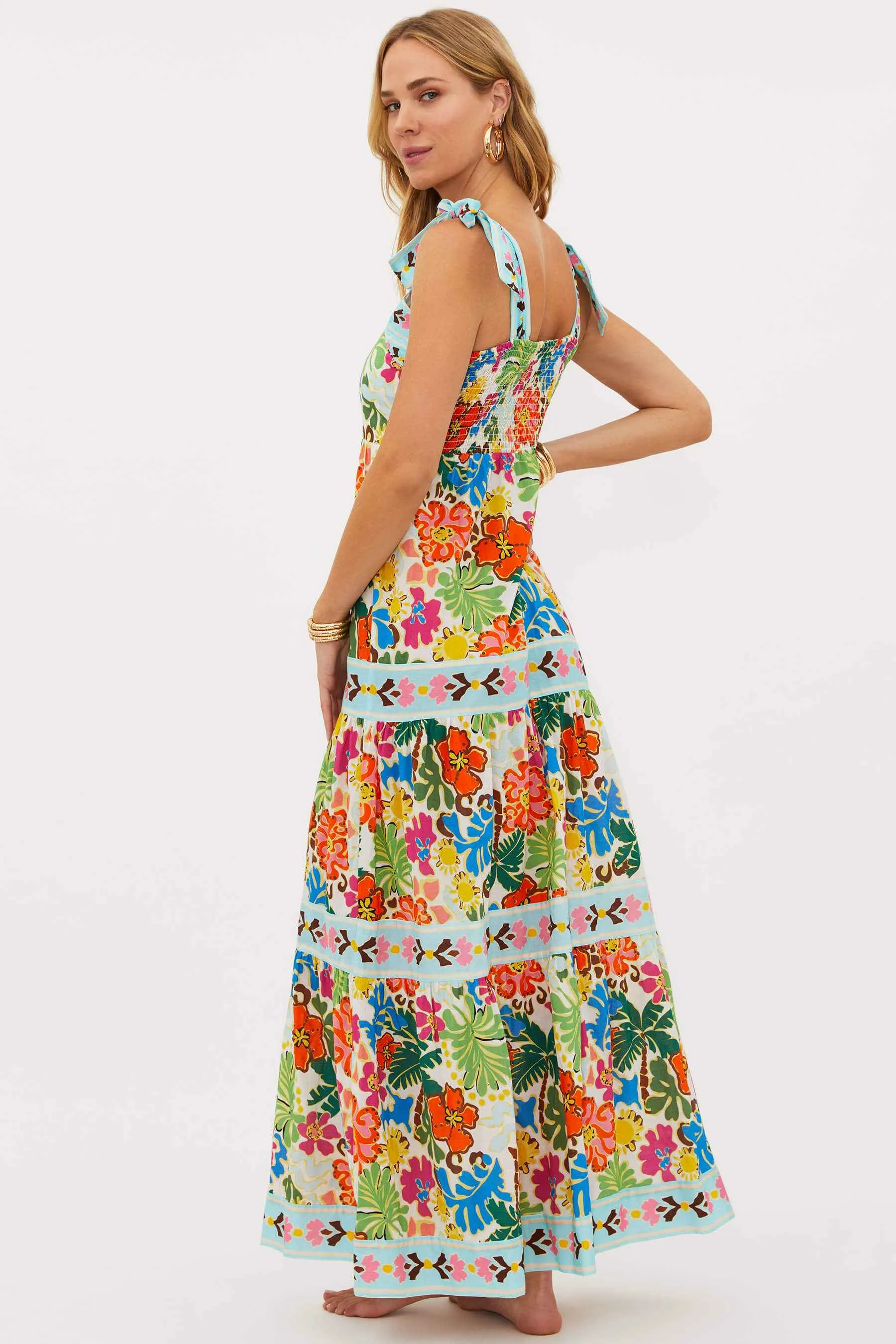 Charlotte Dress Tropical Sands sold by Beach Riot product image thumbnail 5