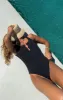 Linnie One Piece Black sold by Beach Riot