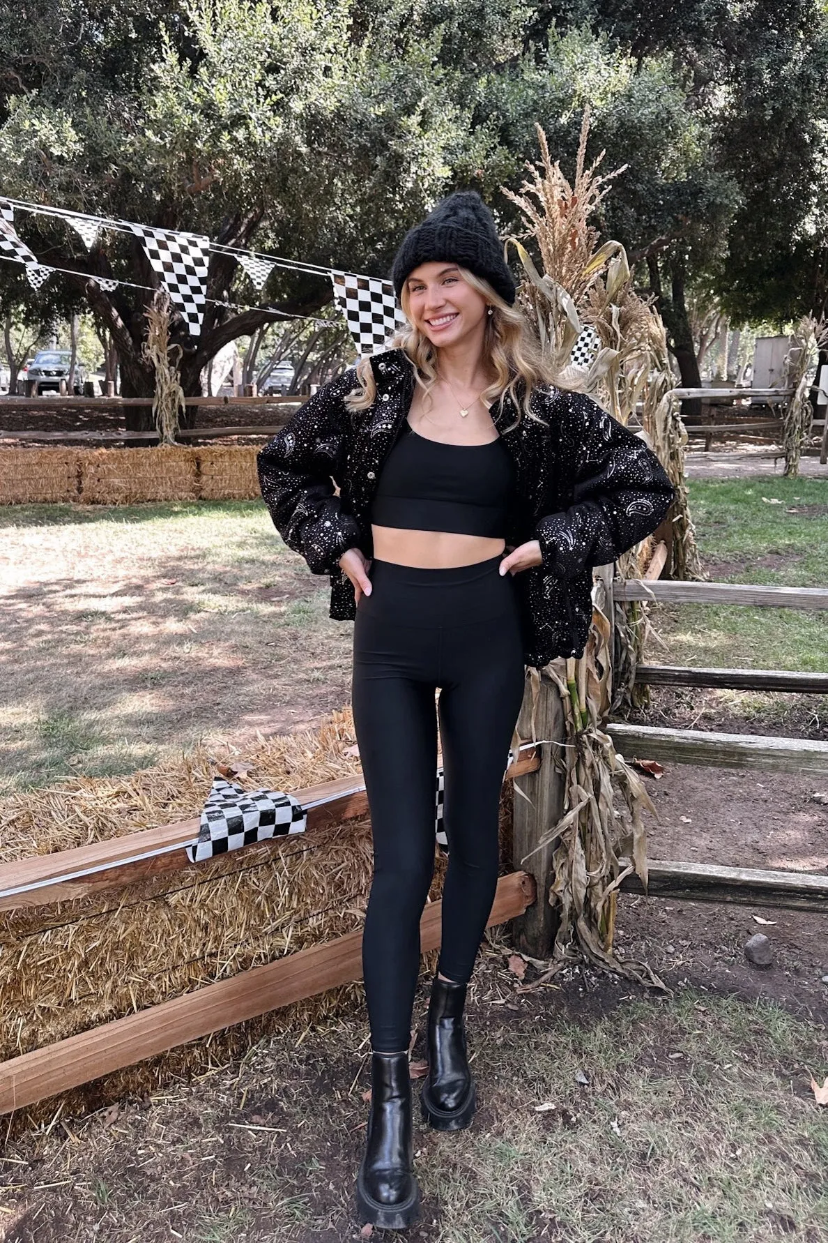 Piper Legging Shadow Satin sold by Beach Riot product image thumbnail 4