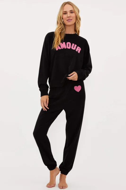 Georgie Pant Black sold by Beach Riot