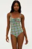 Betsy One Piece Sunny Side Gingham sold by Beach Riot