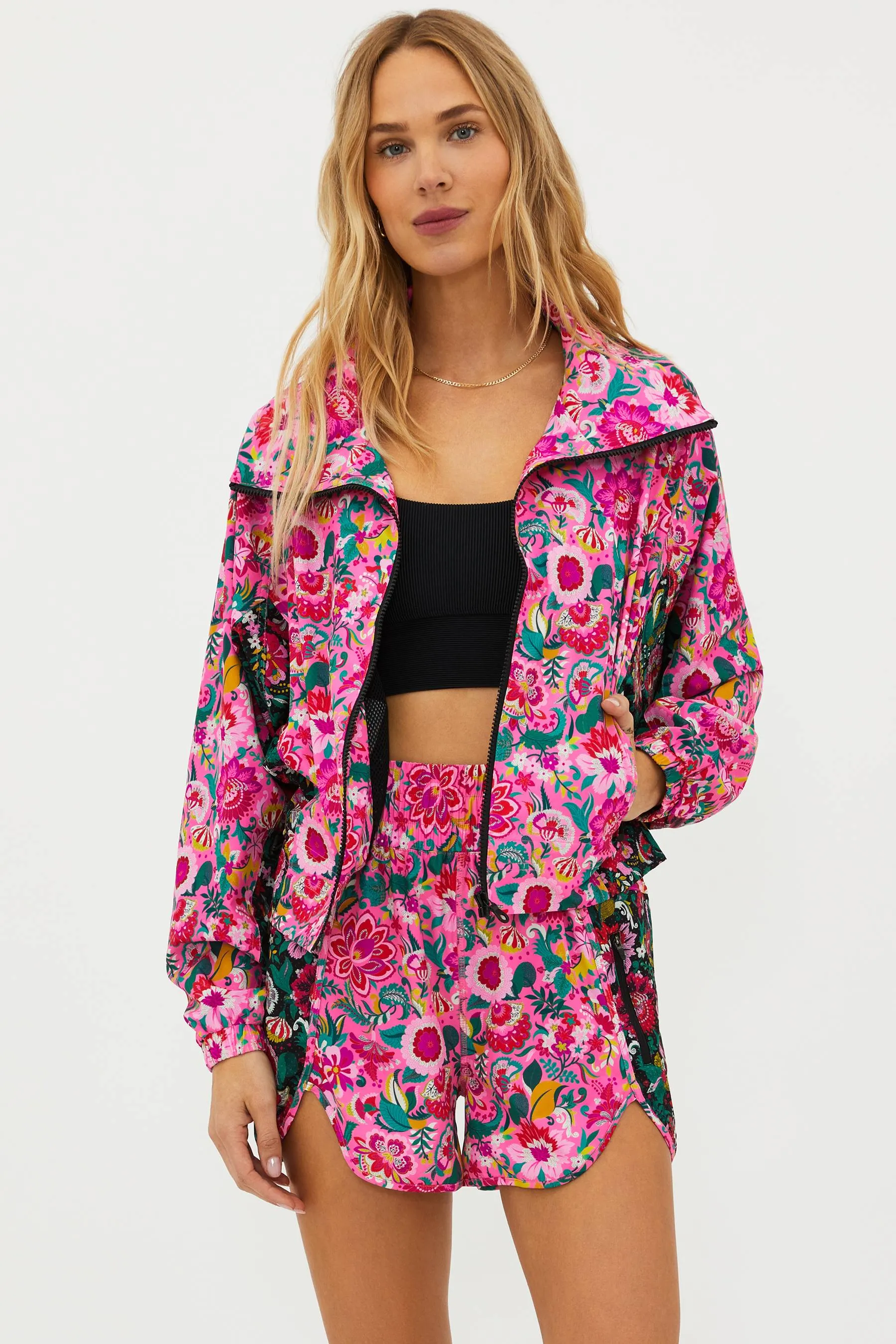 Casen Jacket Passion Flor sold by Beach Riot product image thumbnail 3