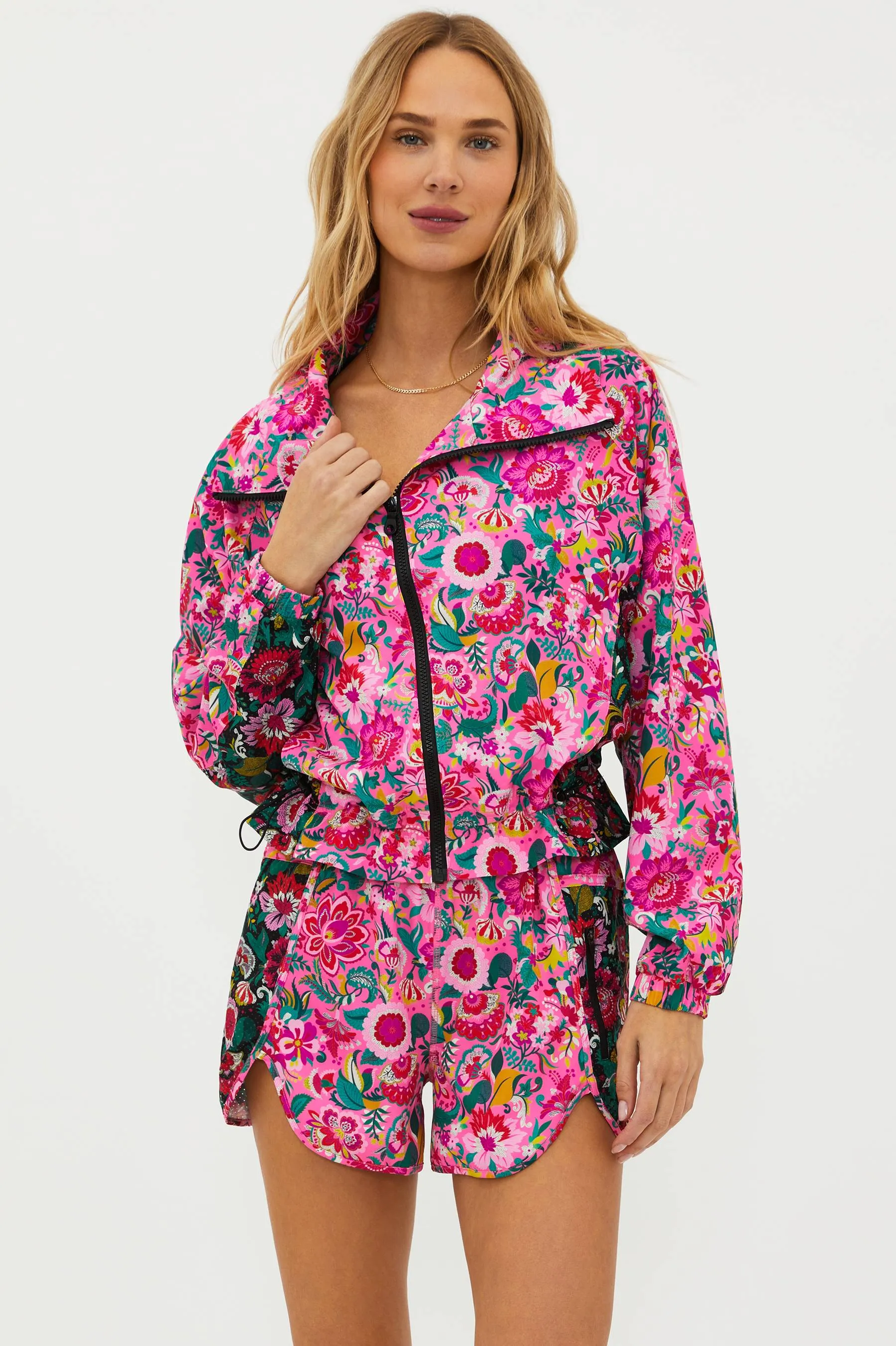 Casen Jacket Passion Flor sold by Beach Riot