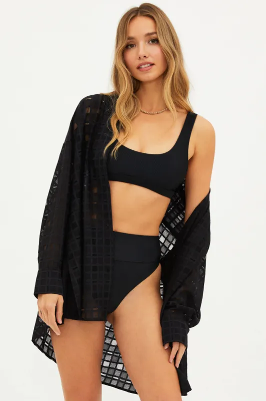 Allegra Top Black made by Beach Riot