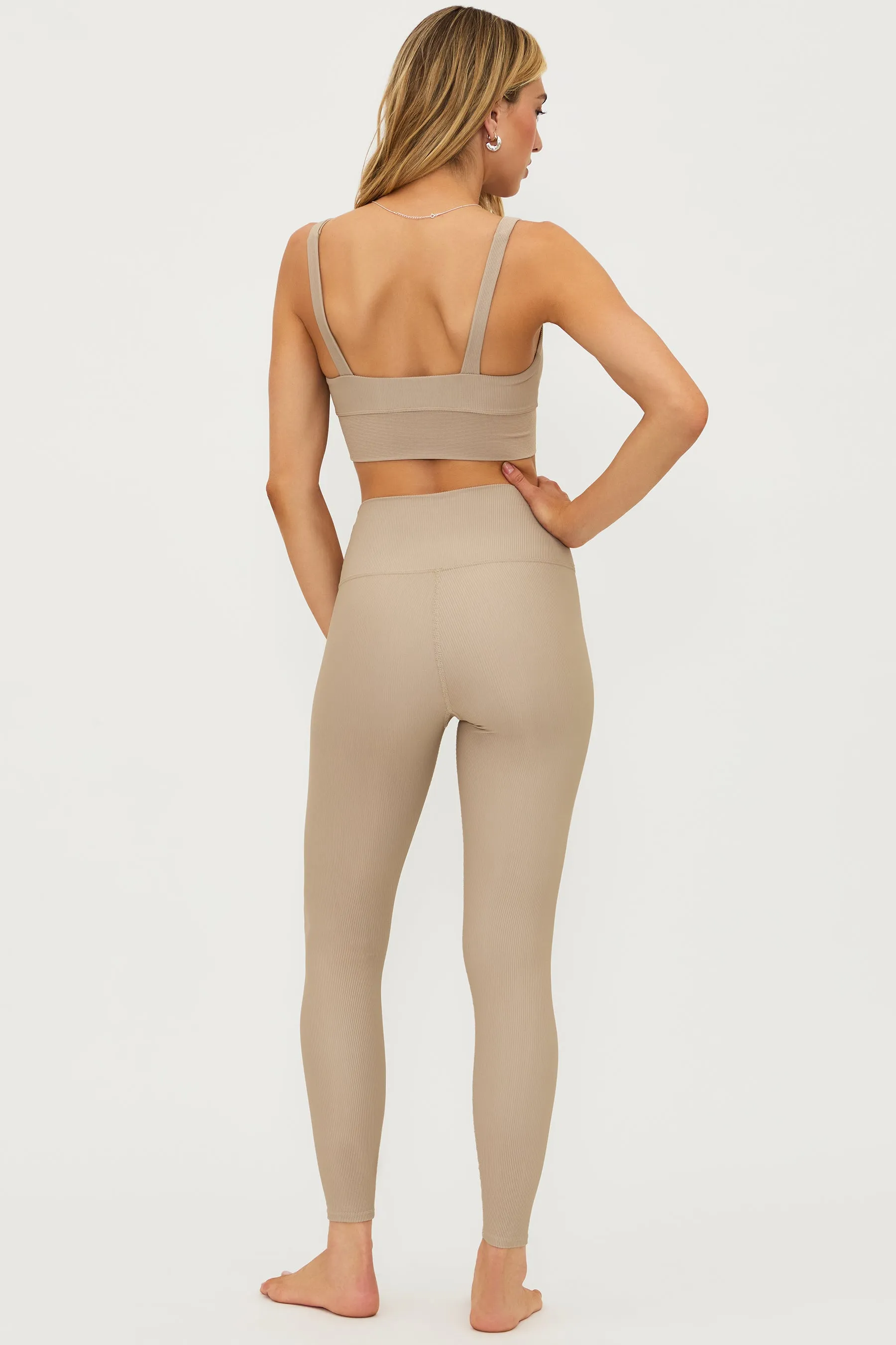 Ayla Legging Tan sold by Beach Riot product image thumbnail 2