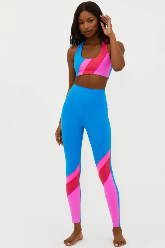 Rio Legging Orchid Colorblock made by Beach Riot