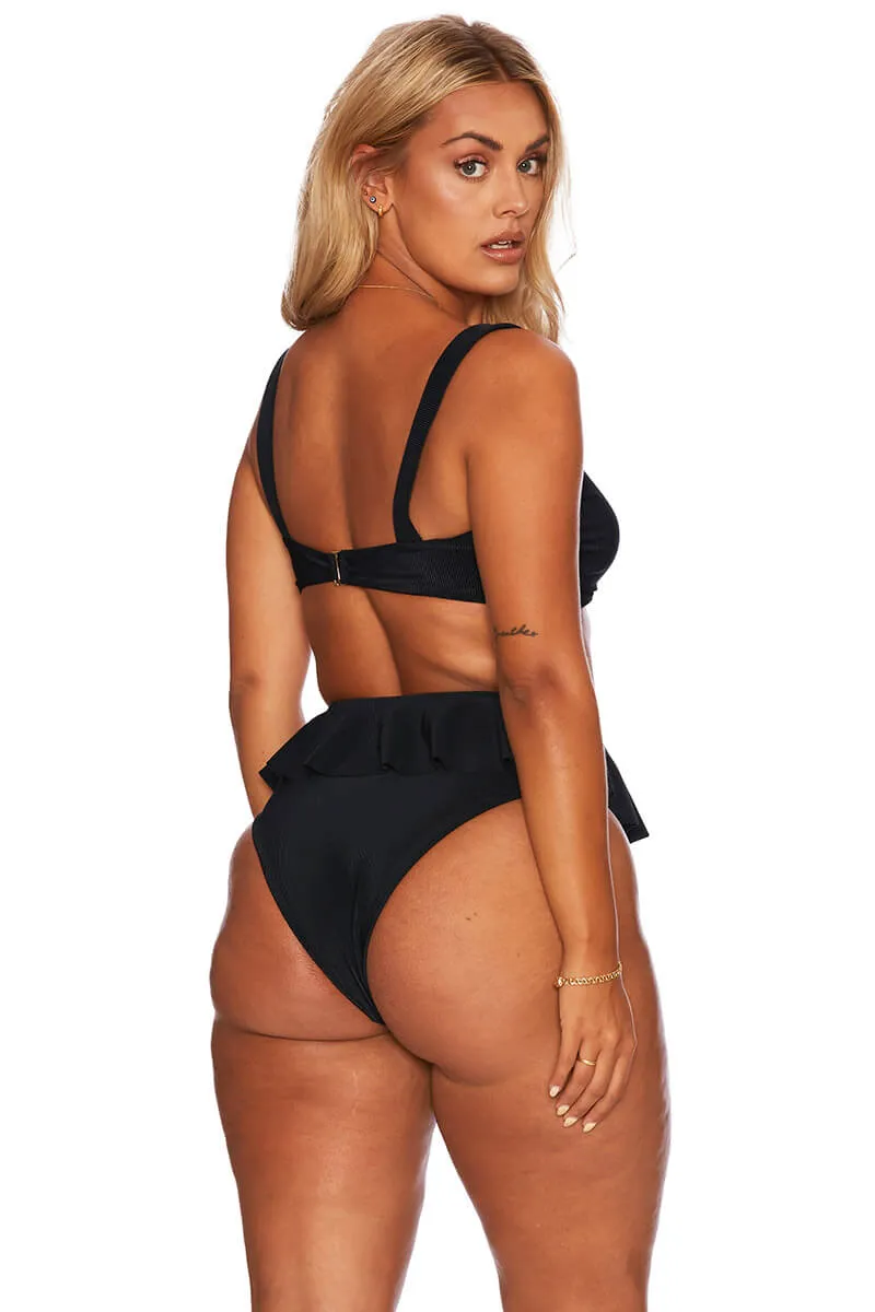 Daisy Bottom Black sold by Beach Riot product image thumbnail 4