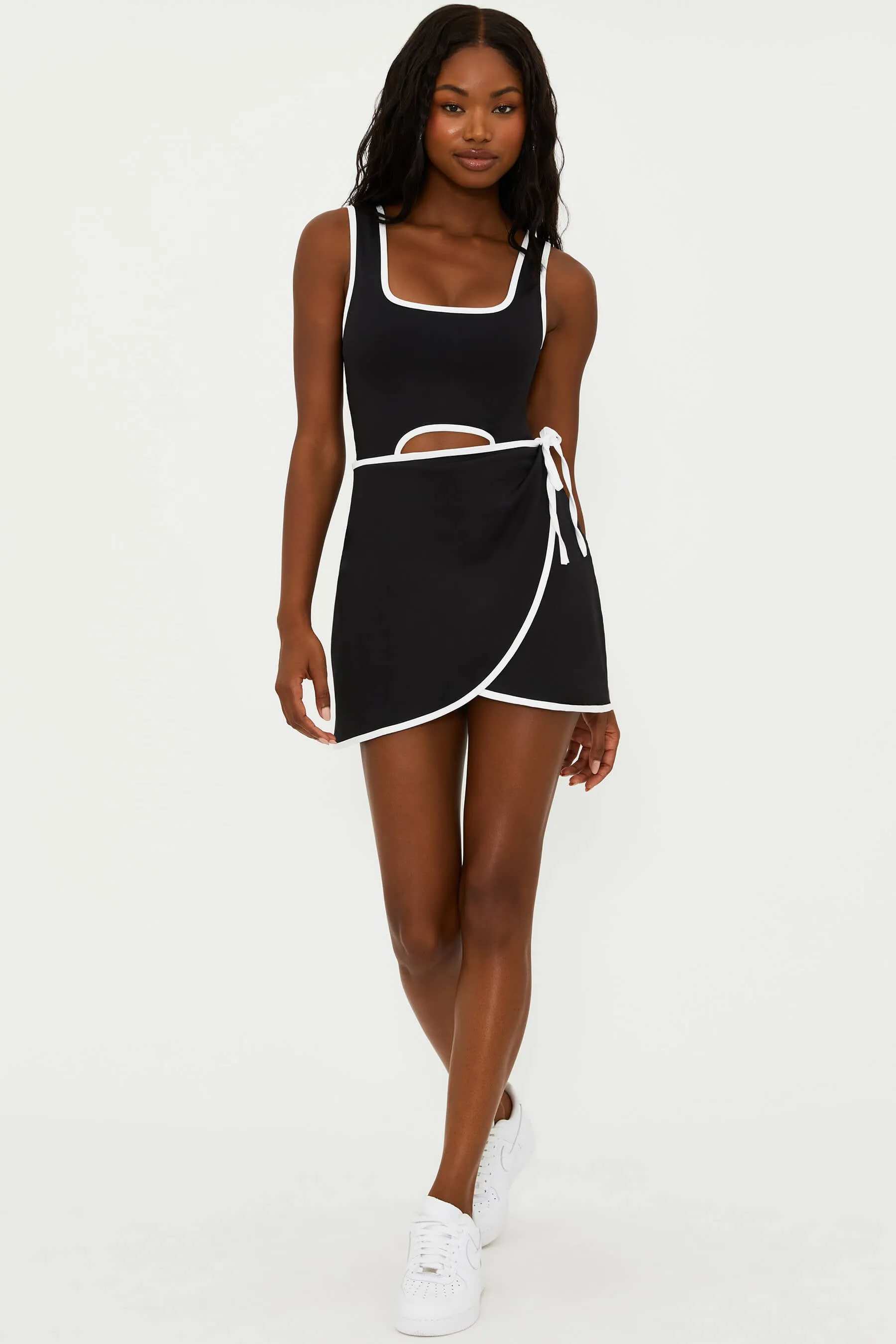 Astrid Dress Black sold by Beach Riot