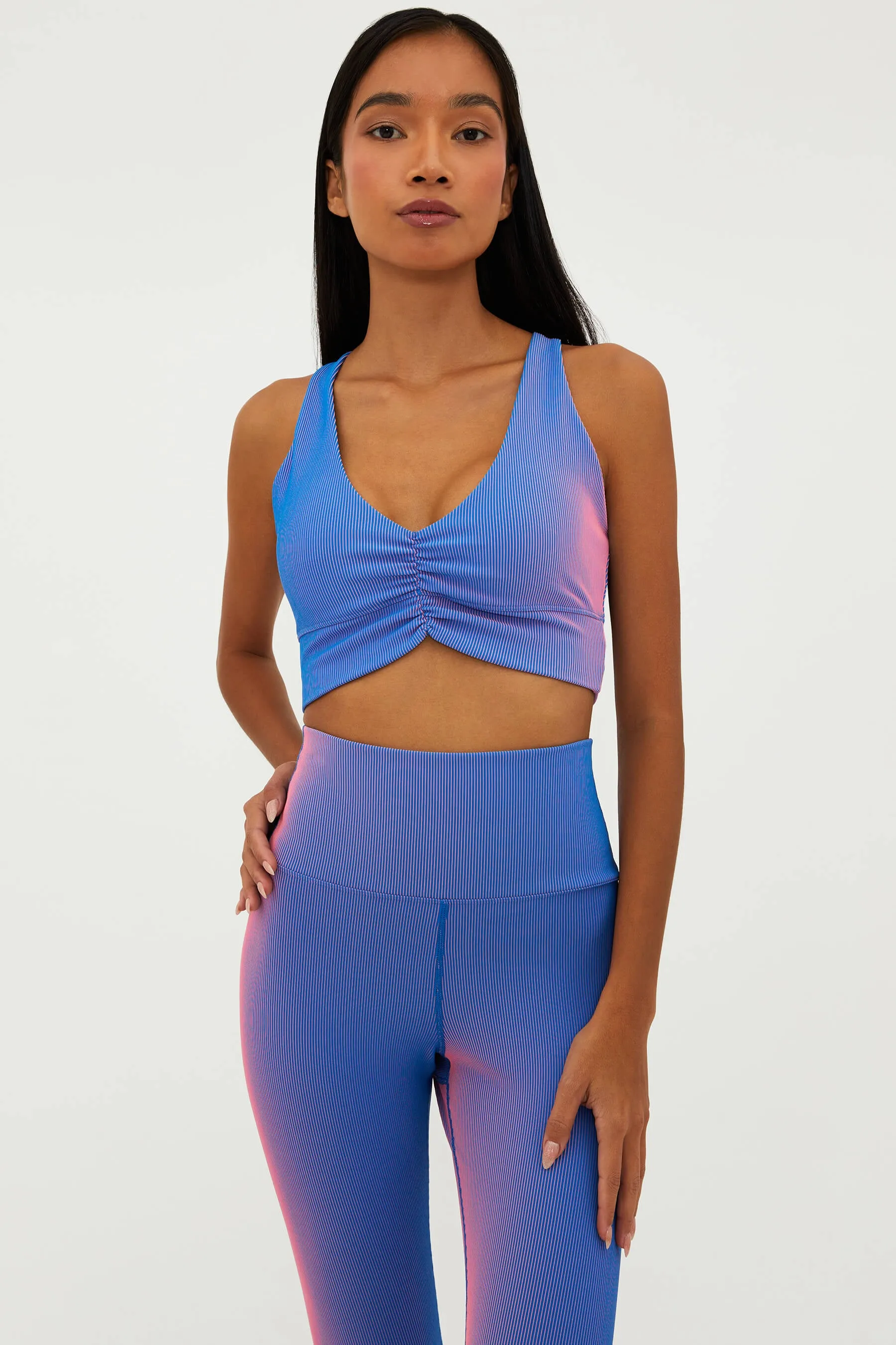 Mindy Top Imperial Two Tone Rib sold by Beach Riot