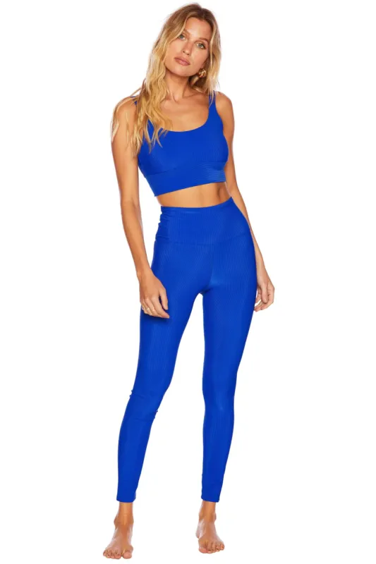 Ayla Legging Deep Ocean made by Beach Riot