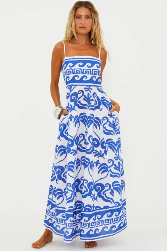 Rianne Dress Shore Palms sold by Beach Riot