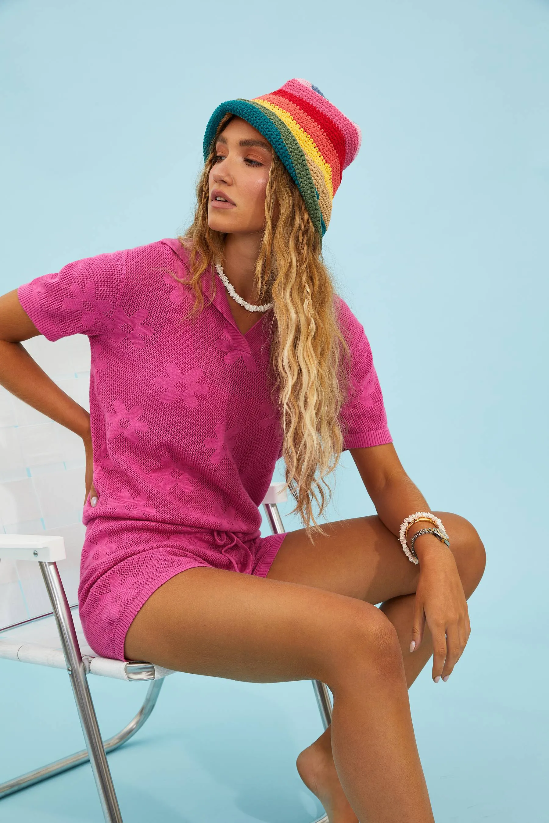 Liliana Top Blossom Jacquard sold by Beach Riot product image thumbnail 2