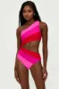 Joyce One Piece Fuchsia Red Neon Pink sold by Beach Riot