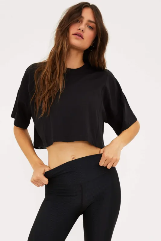 Esme Top Black sold by Beach Riot