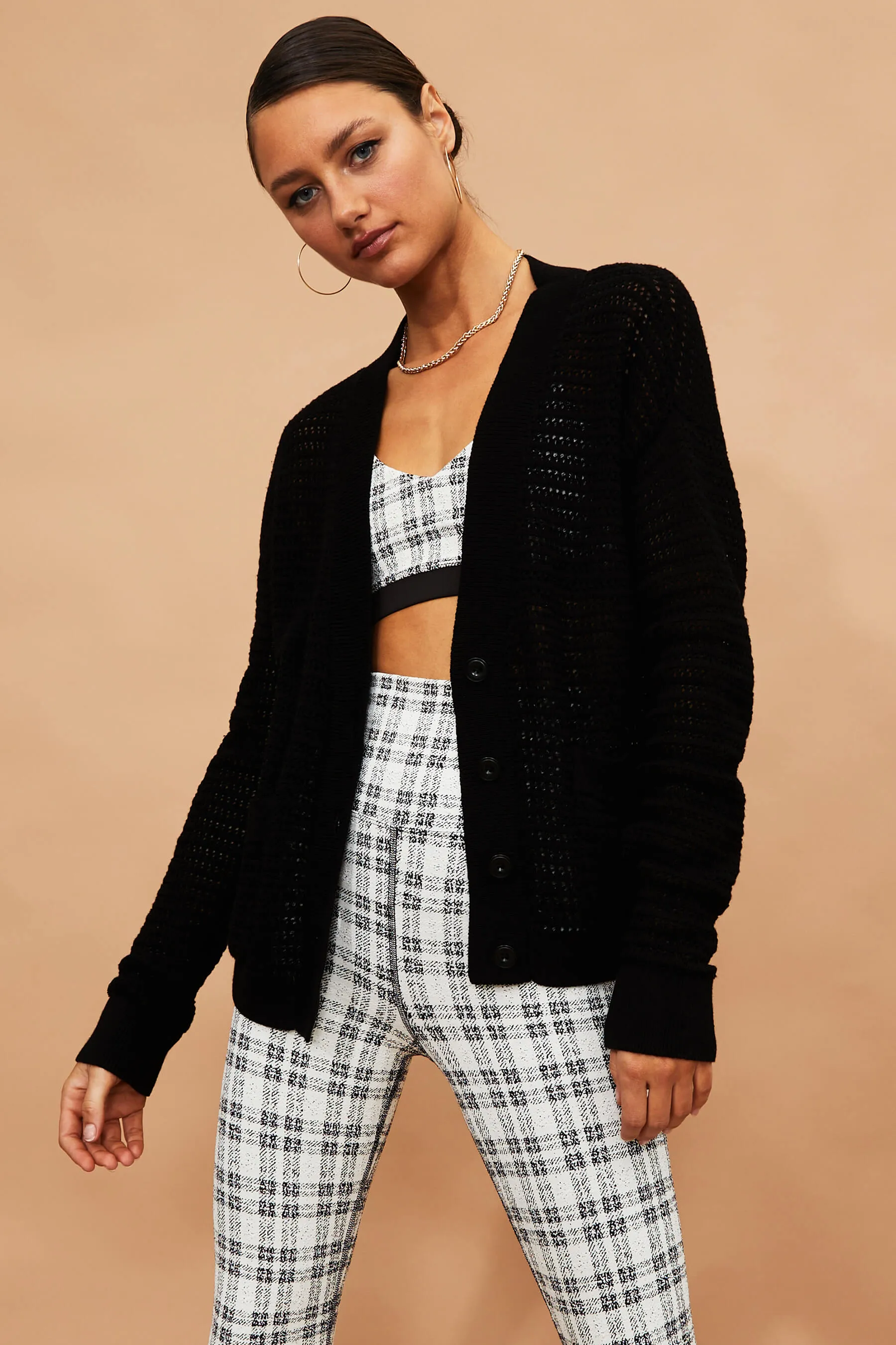 Gene Cardigan Black sold by Beach Riot product image thumbnail 4