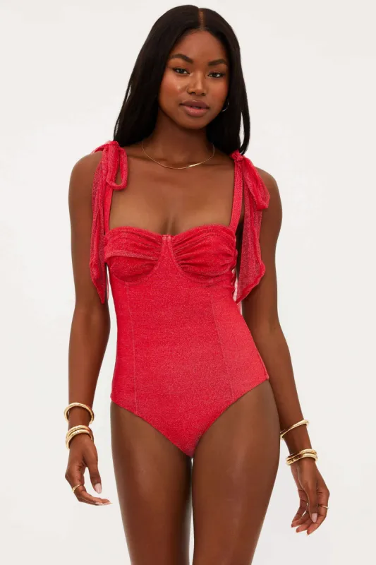Dede One Piece Red Hot Shine sold by Beach Riot