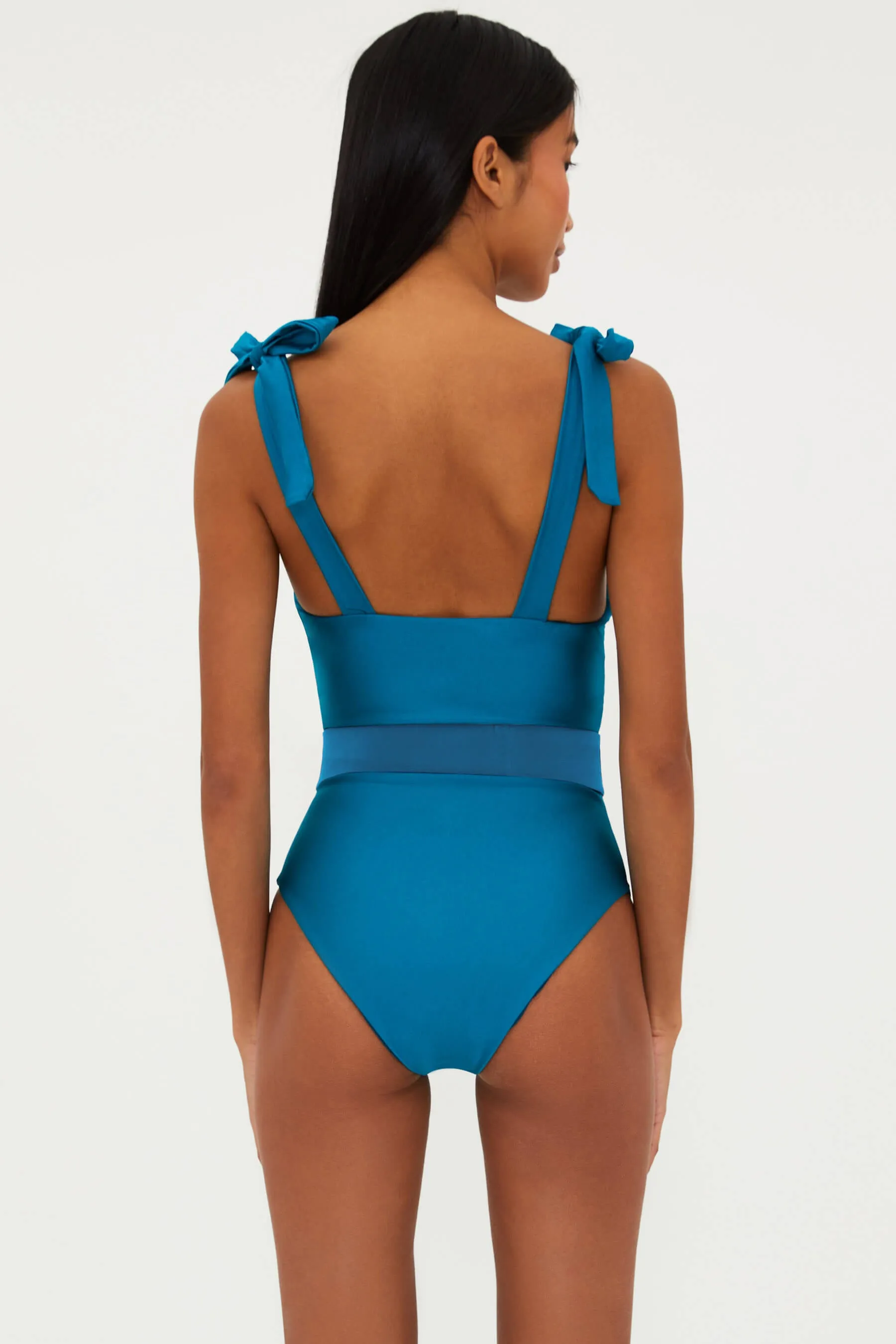 Sydney One Piece Midnight Teal sold by Beach Riot product image thumbnail 4