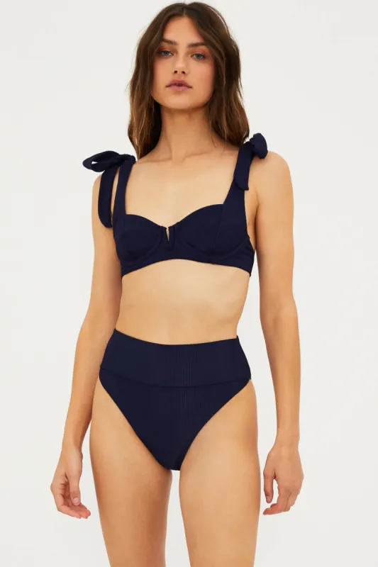 Blair Top Navy sold by Beach Riot