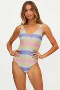 Reese One Piece Cotton Candy Ombre Shine sold by Beach Riot