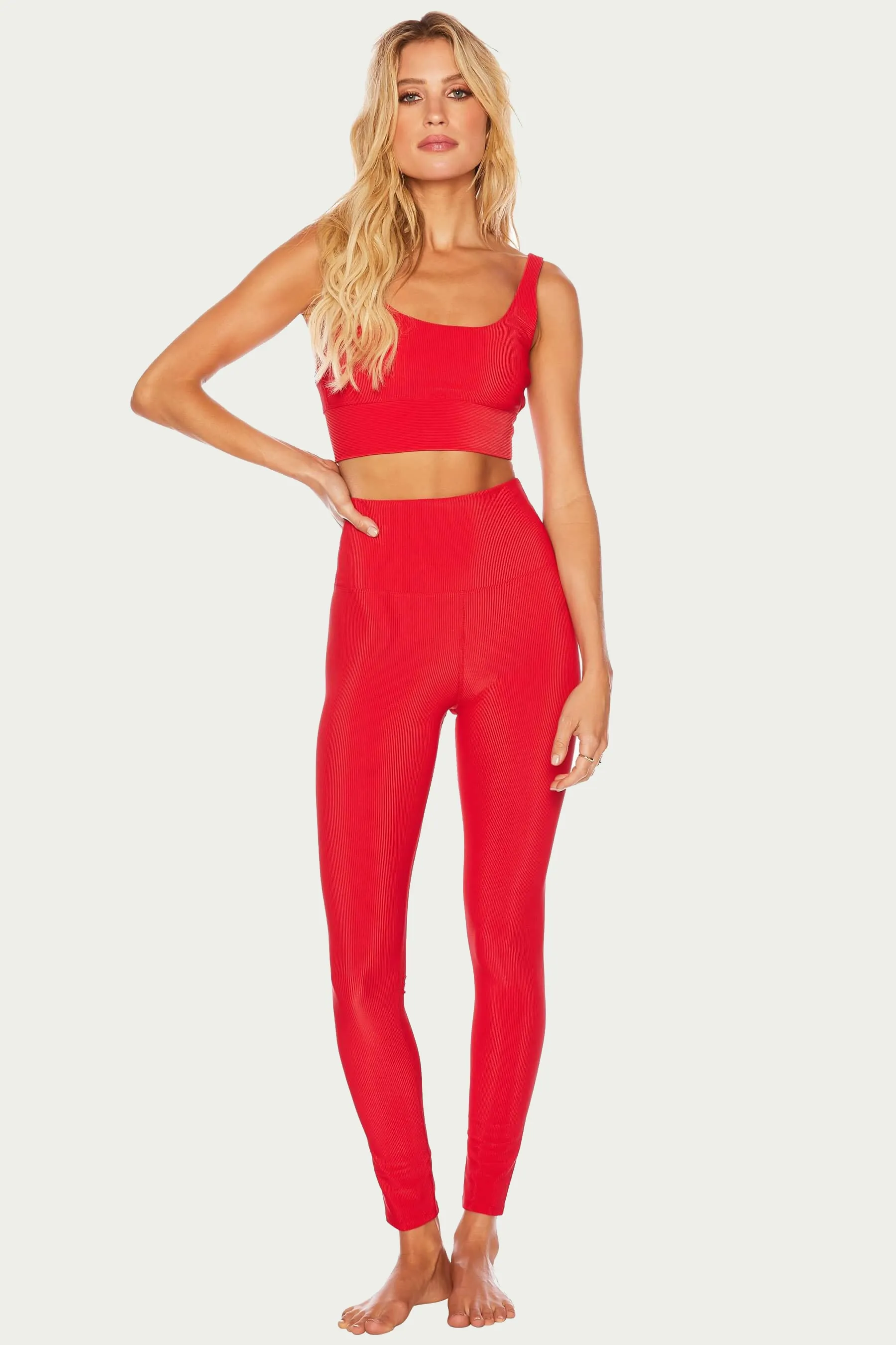 Ayla Legging Red sold by Beach Riot