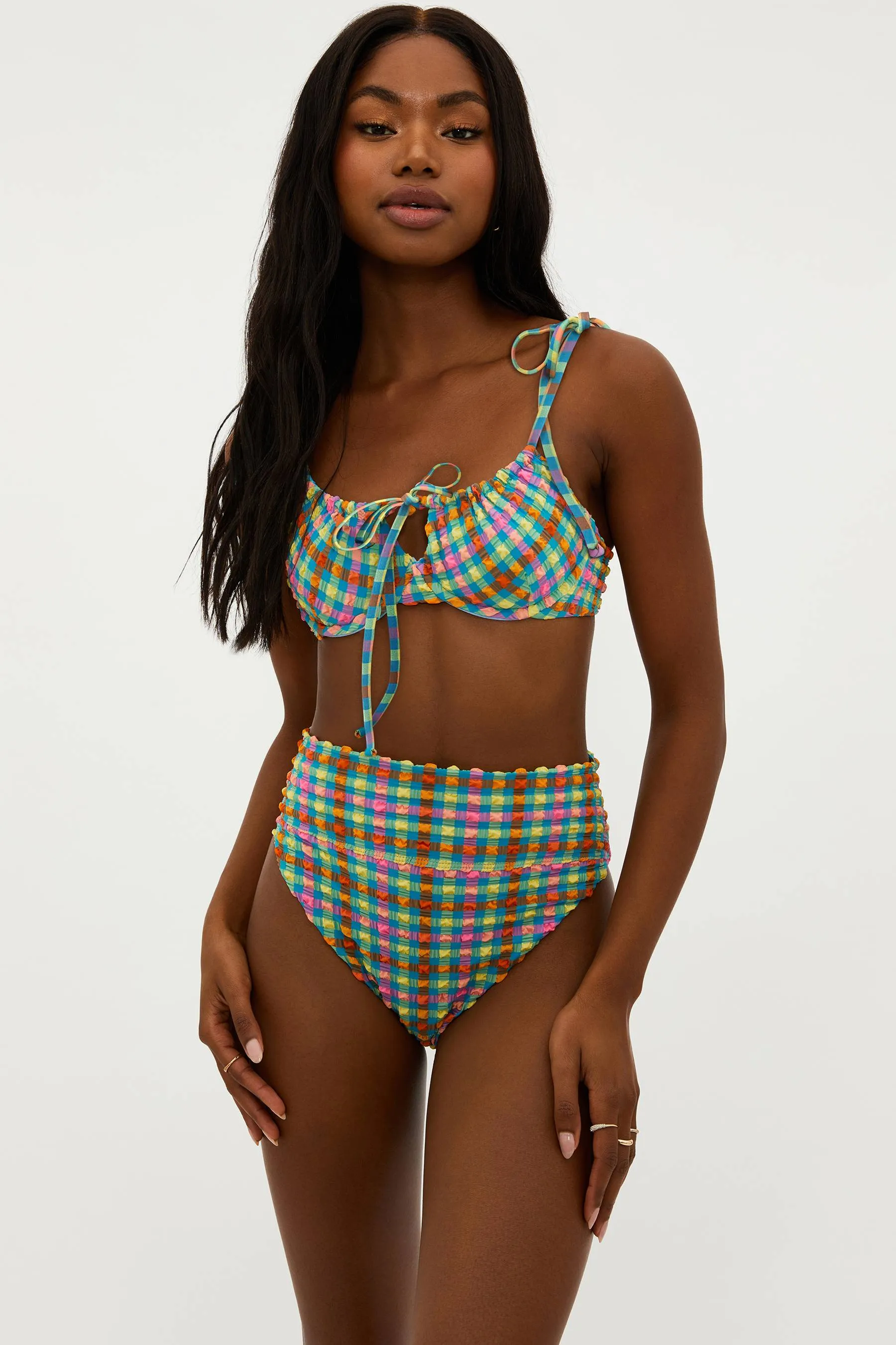 Highway Bottom Sunny Side Gingham sold by Beach Riot product image thumbnail 3