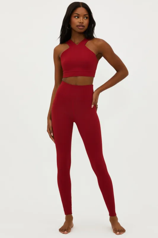 Piper Legging Rio Red Waffle sold by Beach Riot