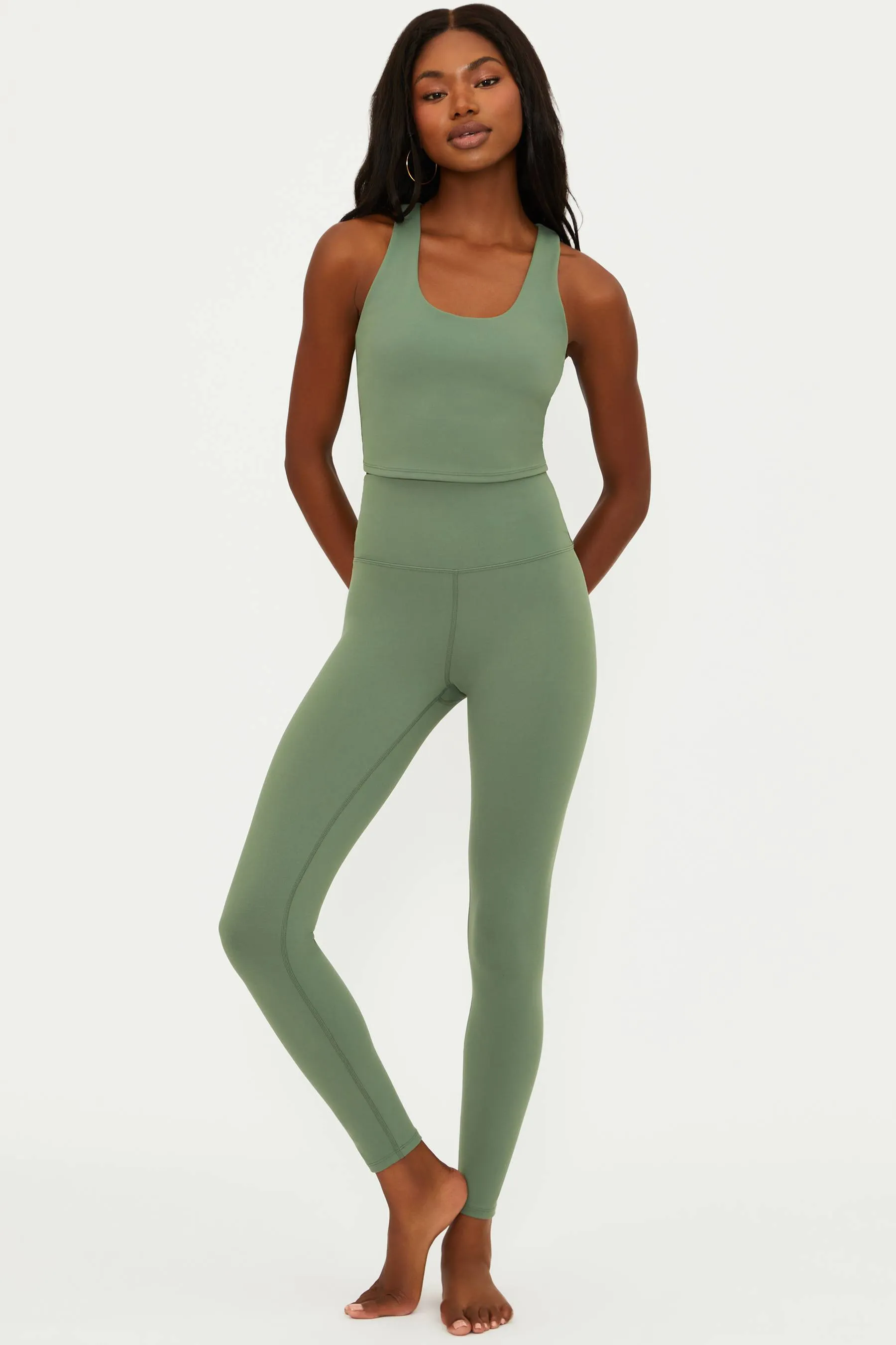 Piper Legging Queen Palm Matte sold by Beach Riot product image thumbnail 3