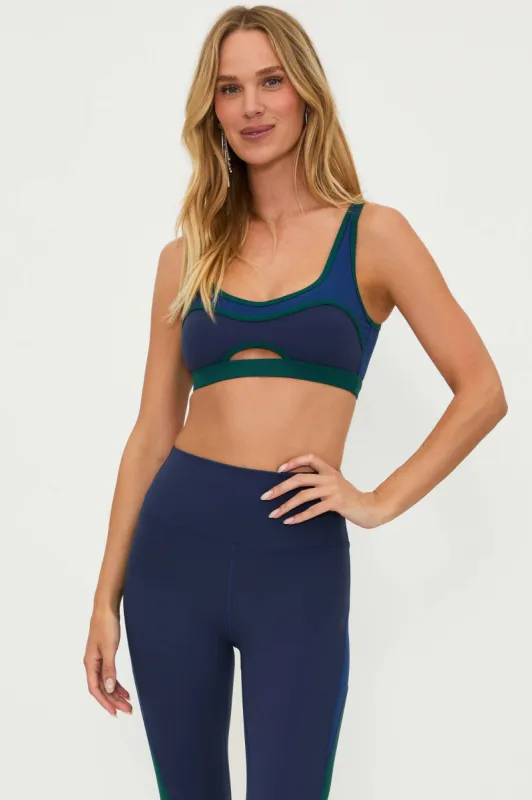 Moxie Top Wintergreen Colorblock sold by Beach Riot