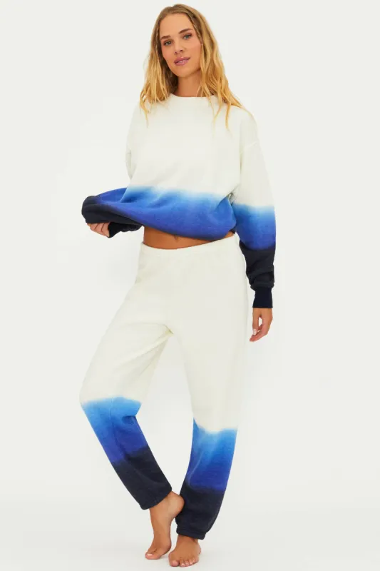 Nash Sweatpant Egret Ombre sold by Beach Riot