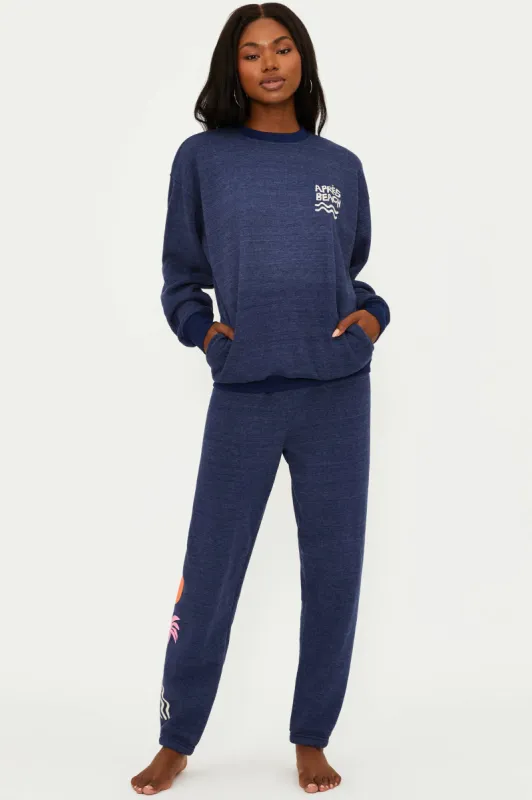 Nash Sweatpant Navy sold by Beach Riot