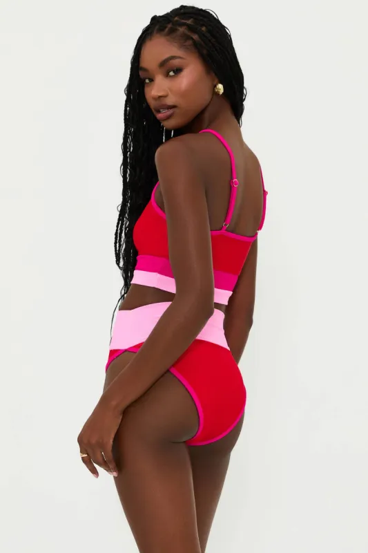 Emmy Bottom Gumdrop Colorblock sold by Beach Riot